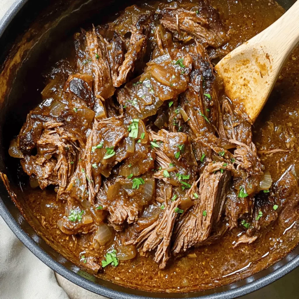 Savory French Onion Pot Roast Recipe