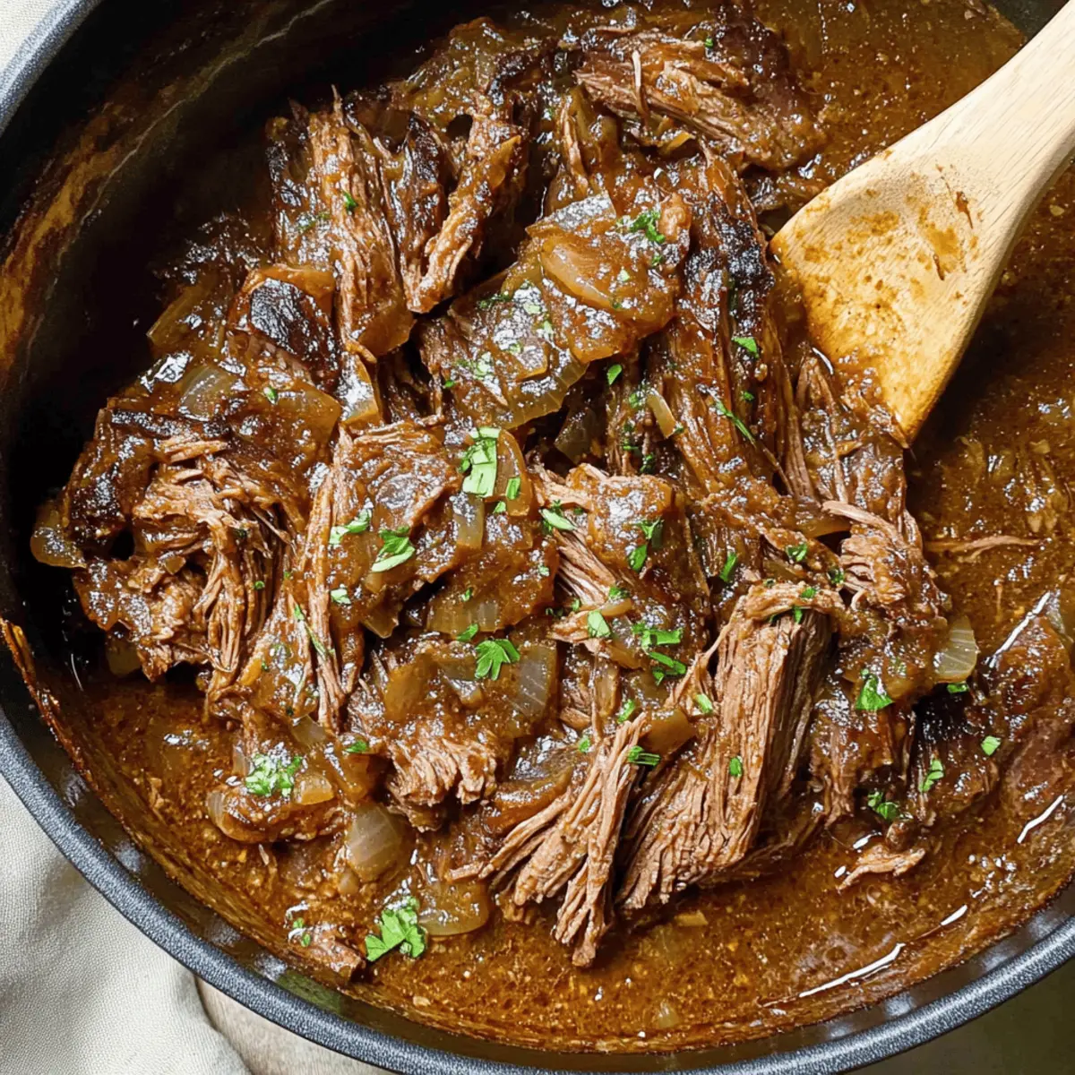 Savory French Onion Pot Roast Recipe