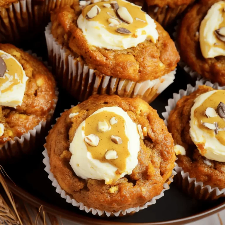 Pumpkin Cream Cheese Muffins