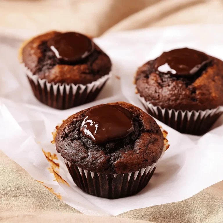 Olympic Village Double Chocolate Muffins