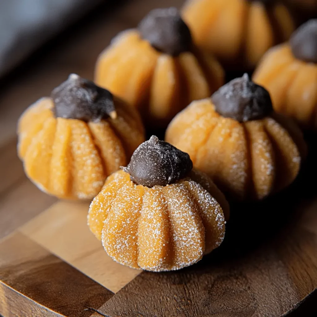 Pumpkin Cheesecake Truffles