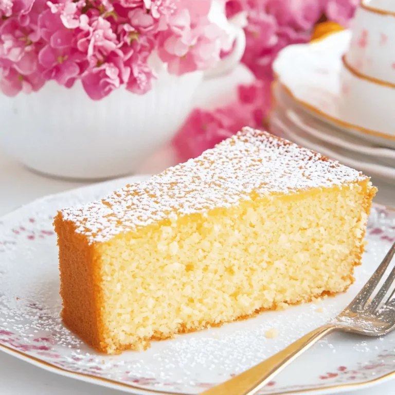 Classic French Butter Cake