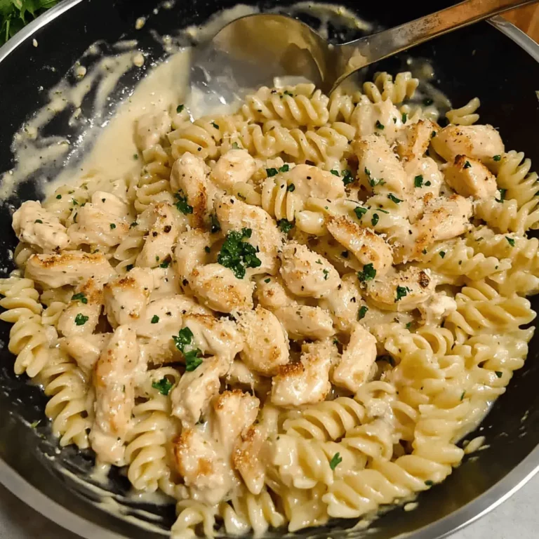 Creamy Garlic Parmesan Chicken Pasta