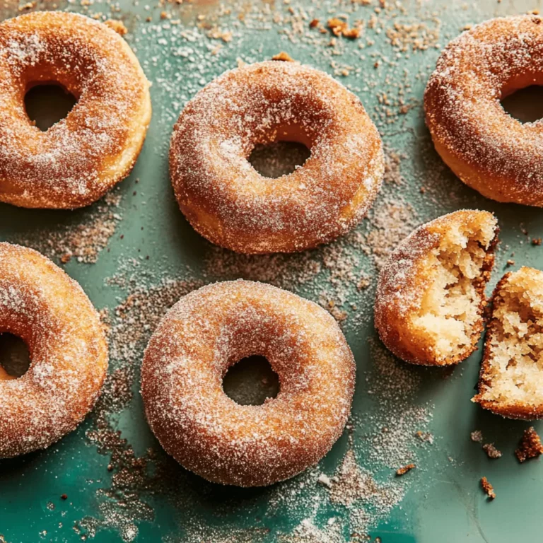 Baked Apple Cider Doughnuts
