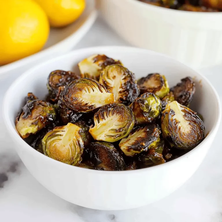Crispy Asian BBQ Brussels Sprouts