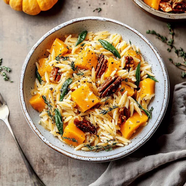 Butternut Squash Orzo