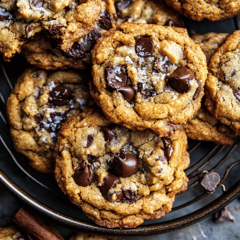 Brown Butter Pumpkin Chocolate Chip Cookies