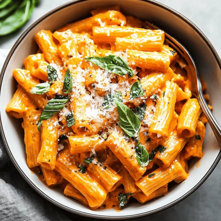 Best Creamy Roasted Red Pepper Pasta