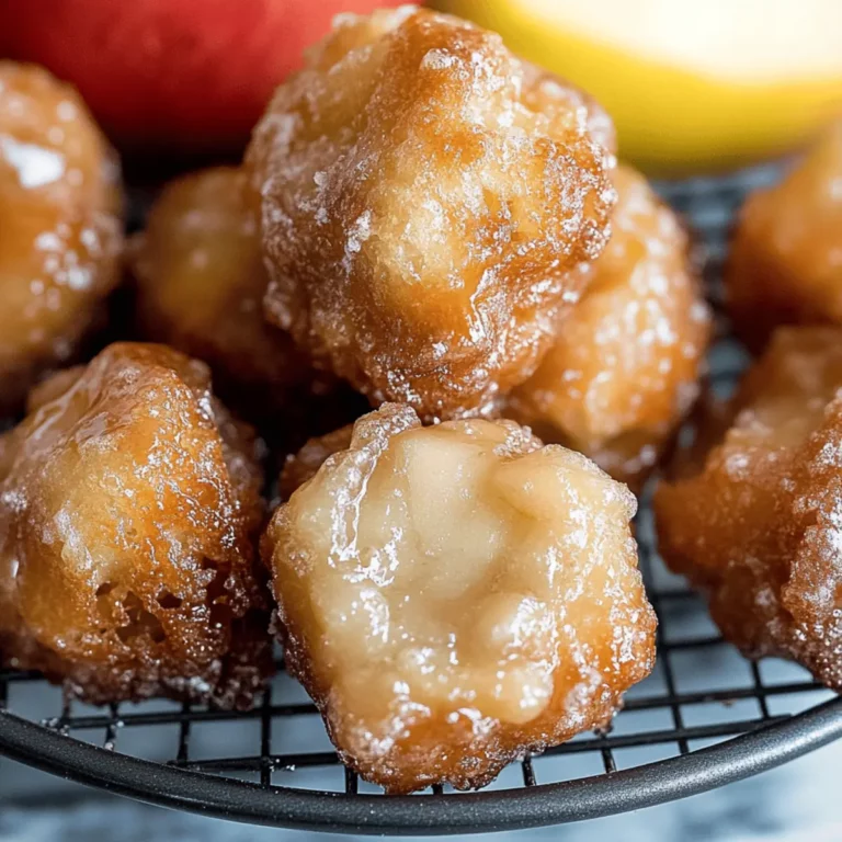 Irresistible Apple Fritter Bites Made Easy