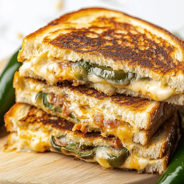 Roasted Jalapeno Popper Grilled Cheese