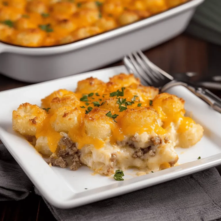 Simple and Delicious Tater Tot Casserole Recipe