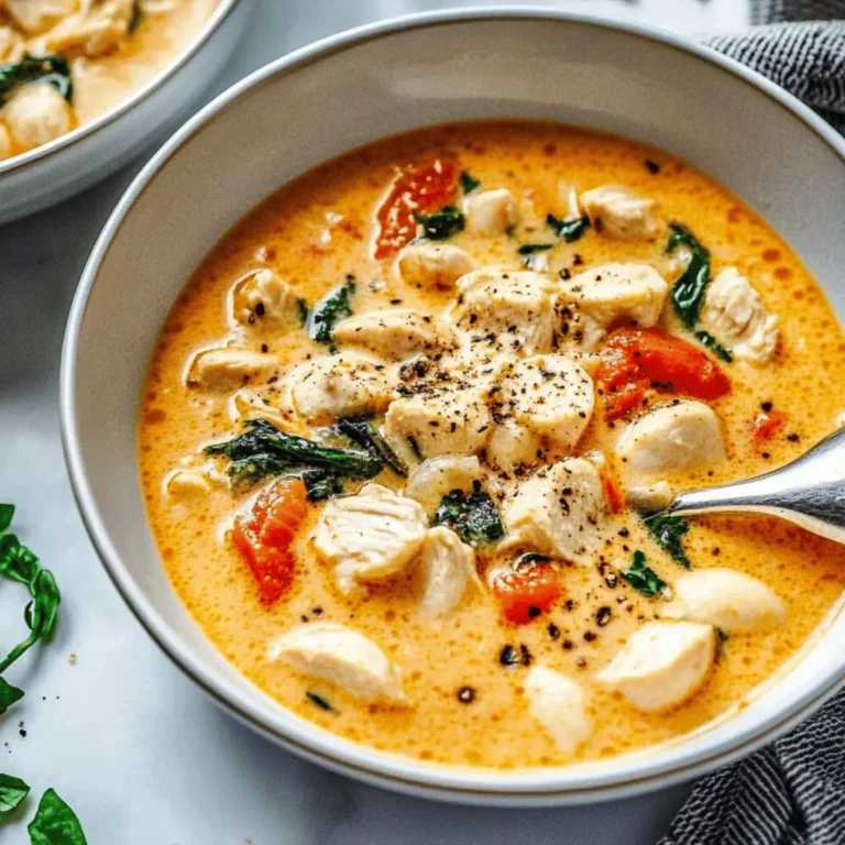 Rich, Creamy Marry Me Chicken Soup