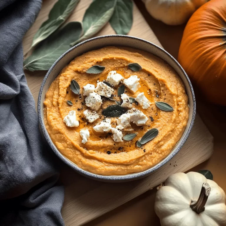 Pumpkin Whipped Feta Dip