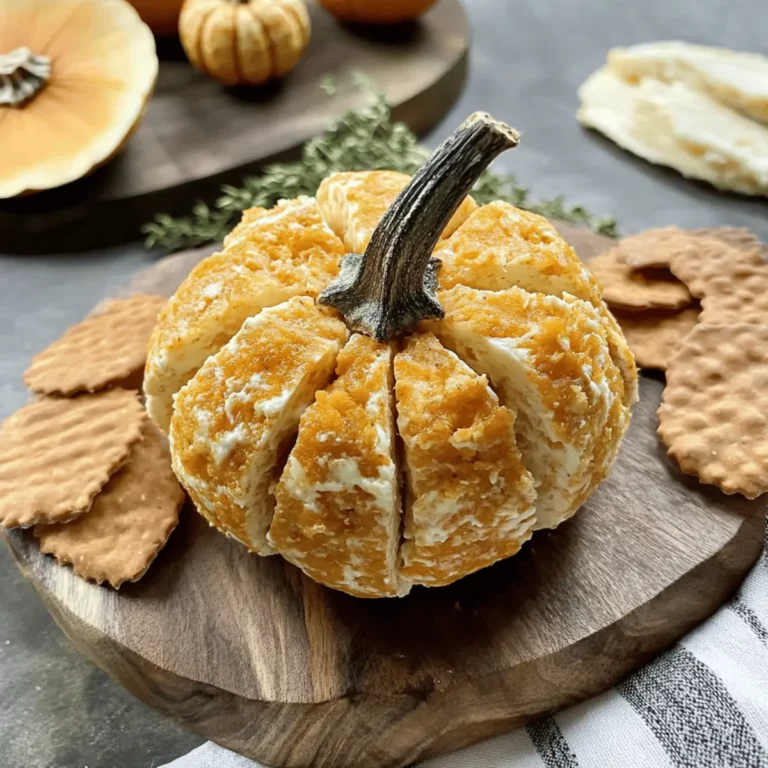 Pumpkin Cheese Ball Appetizer