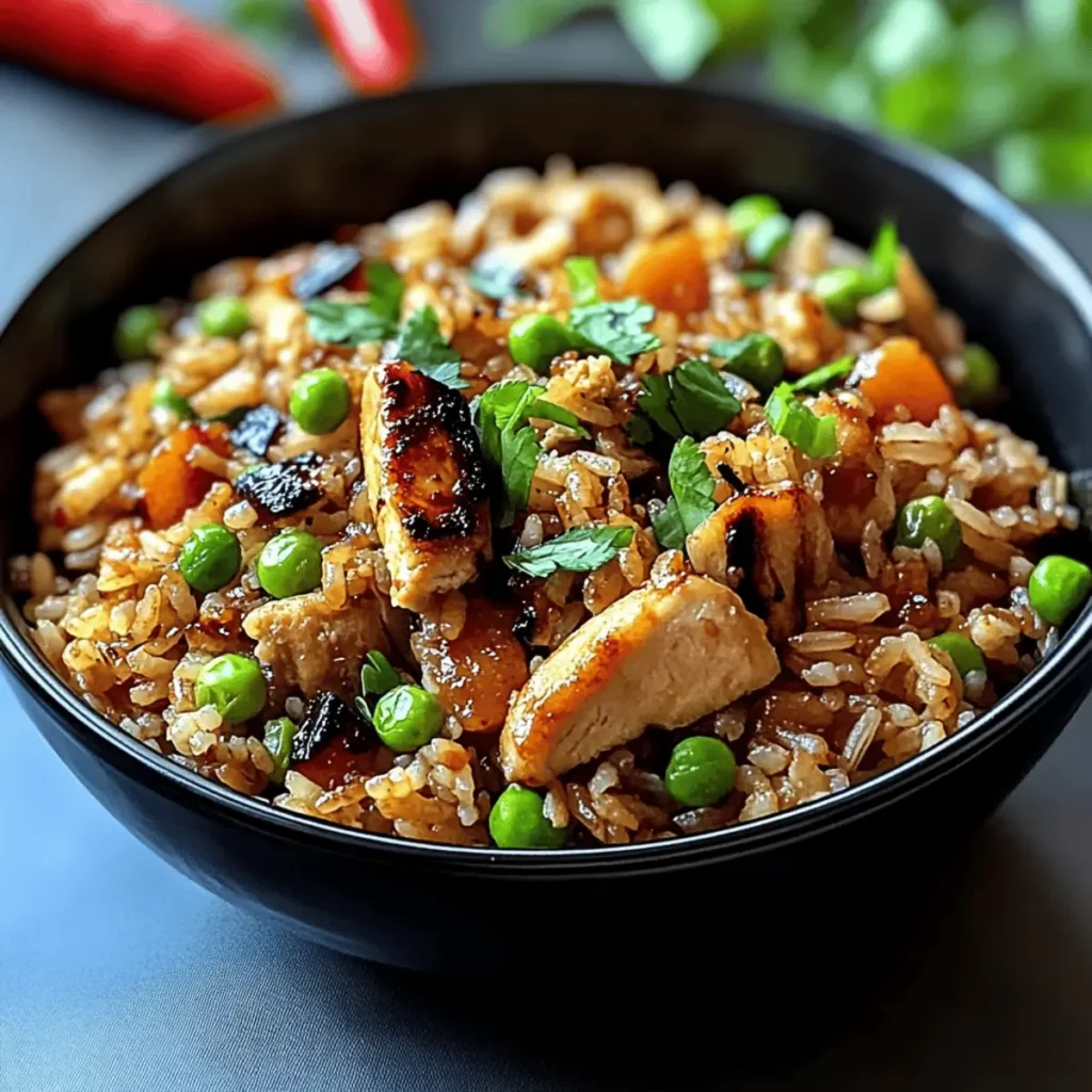 Savory Japanese BBQ Chicken Fried Rice Extravaganza Recipe Guide - BeRecipe