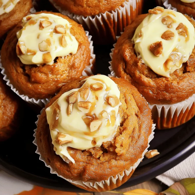 Pumpkin Cream Cheese Muffins