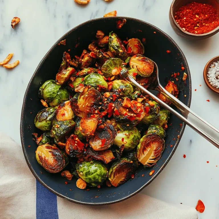 Gochujang Brussels Sprouts
