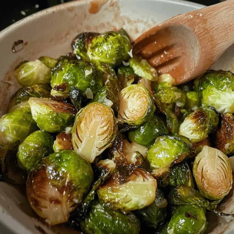 Honey Butter Brussels Sprouts