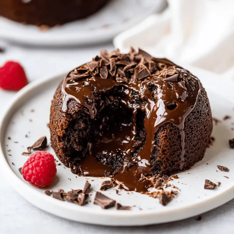 Valentine's Day Easy Chocolate Lava Cake Recipe