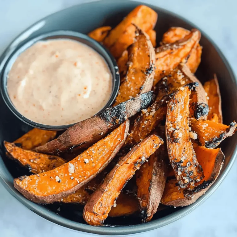 Garlic Parmesan Sweet Potato Wedges
