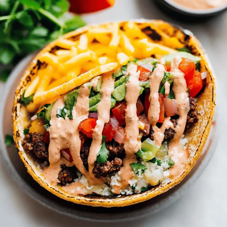 Easy Smash Burger Tacos
