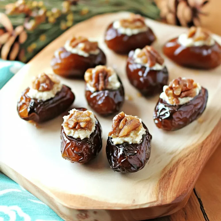 Honey-Cinnamon Cream Cheese Stuffed Dates