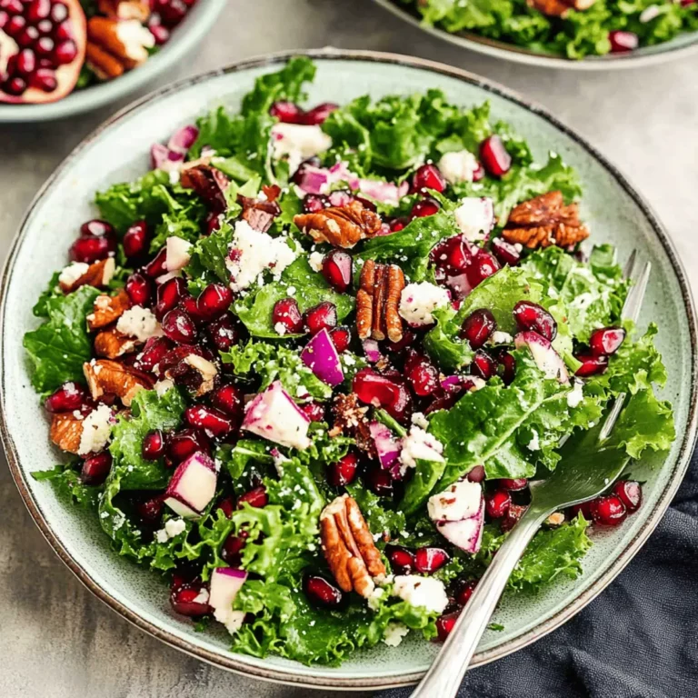 Healthy Winter Salad with Pomegranate