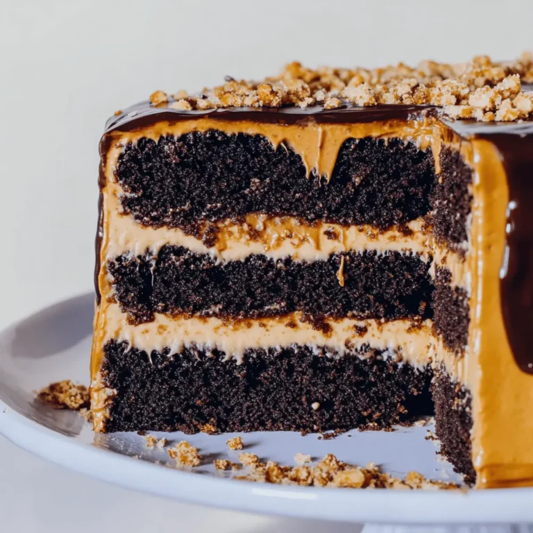The Best Chocolate Toffee Graham Cake
