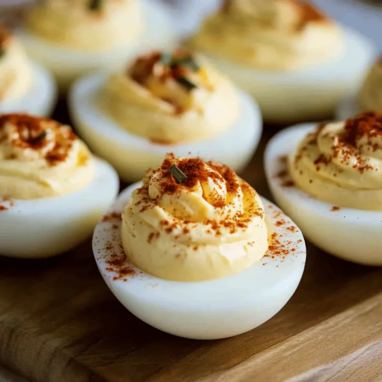 Million Dollar Deviled Eggs