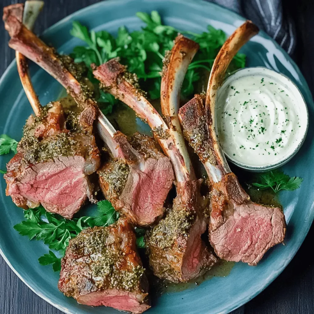 Herb-Crusted Rack of Lamb