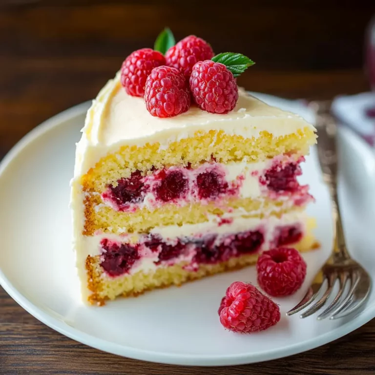 Raspberry Lemon Cake