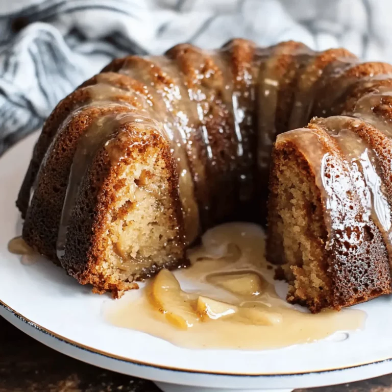 Delicious Apple Bundt Cake Recipe