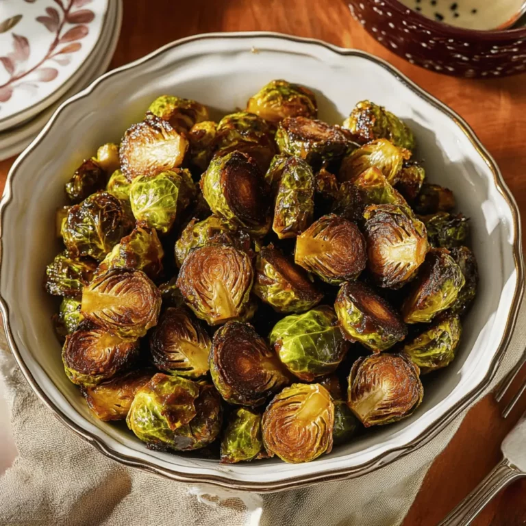 Caramelized Brussels Sprouts