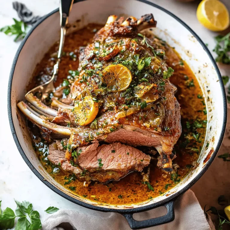 Slow Roasted Lamb Shoulder