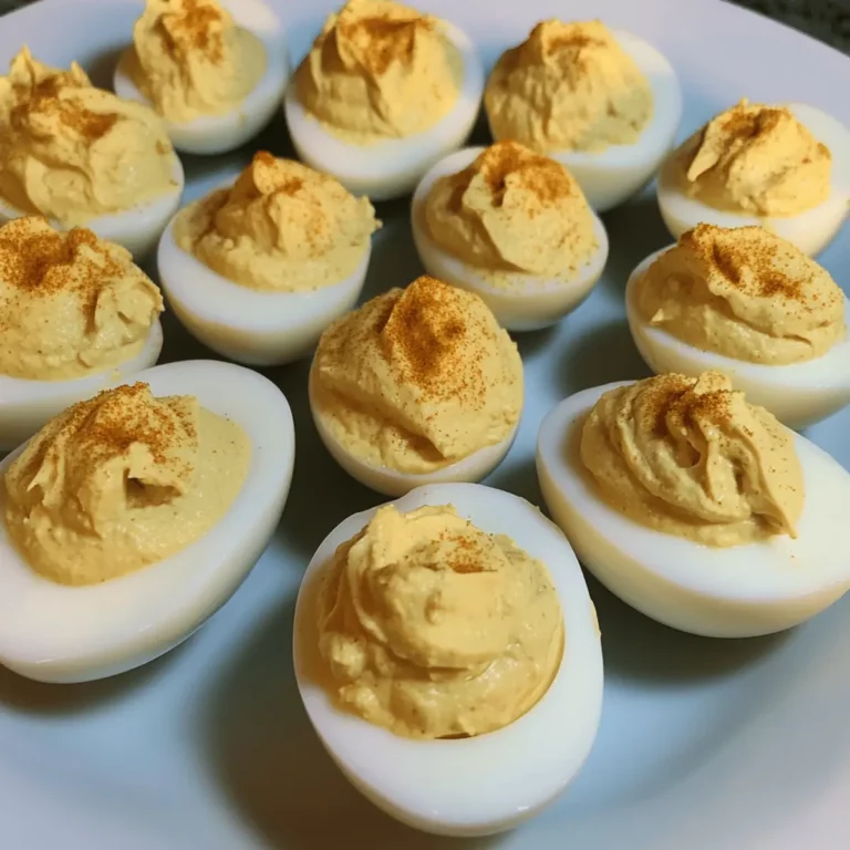Martha's Classic Deviled Eggs
