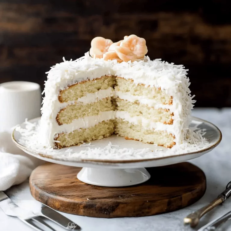 How To Make A Moist and Fluffy Coconut Cake