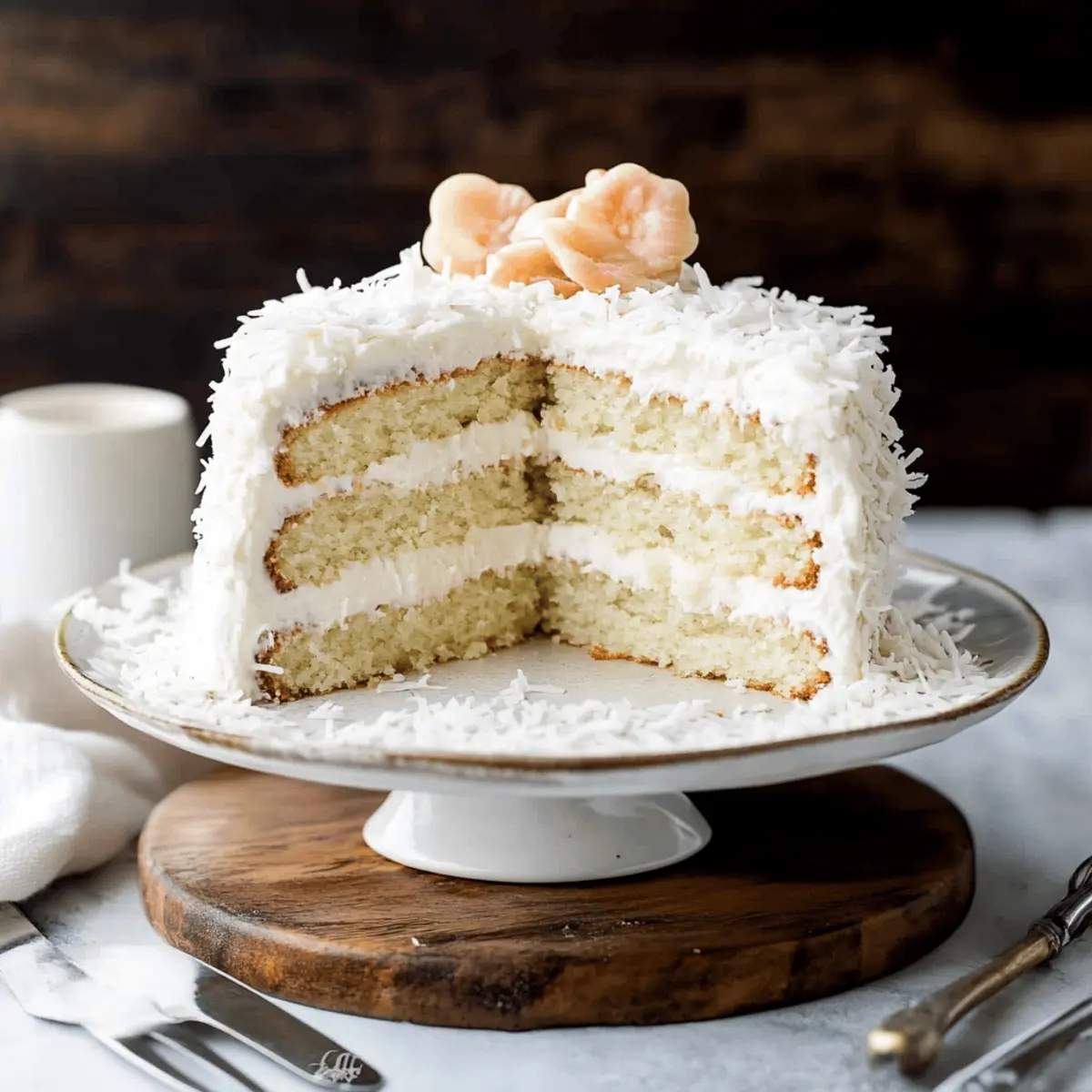 How To Make A Moist and Fluffy Coconut Cake