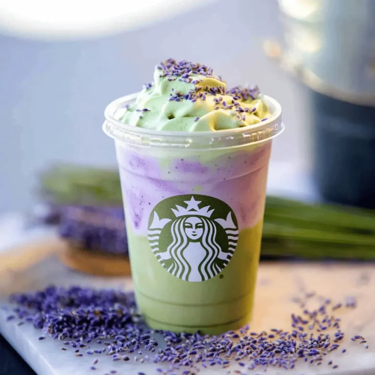 Iced Lavender Cream Matcha
