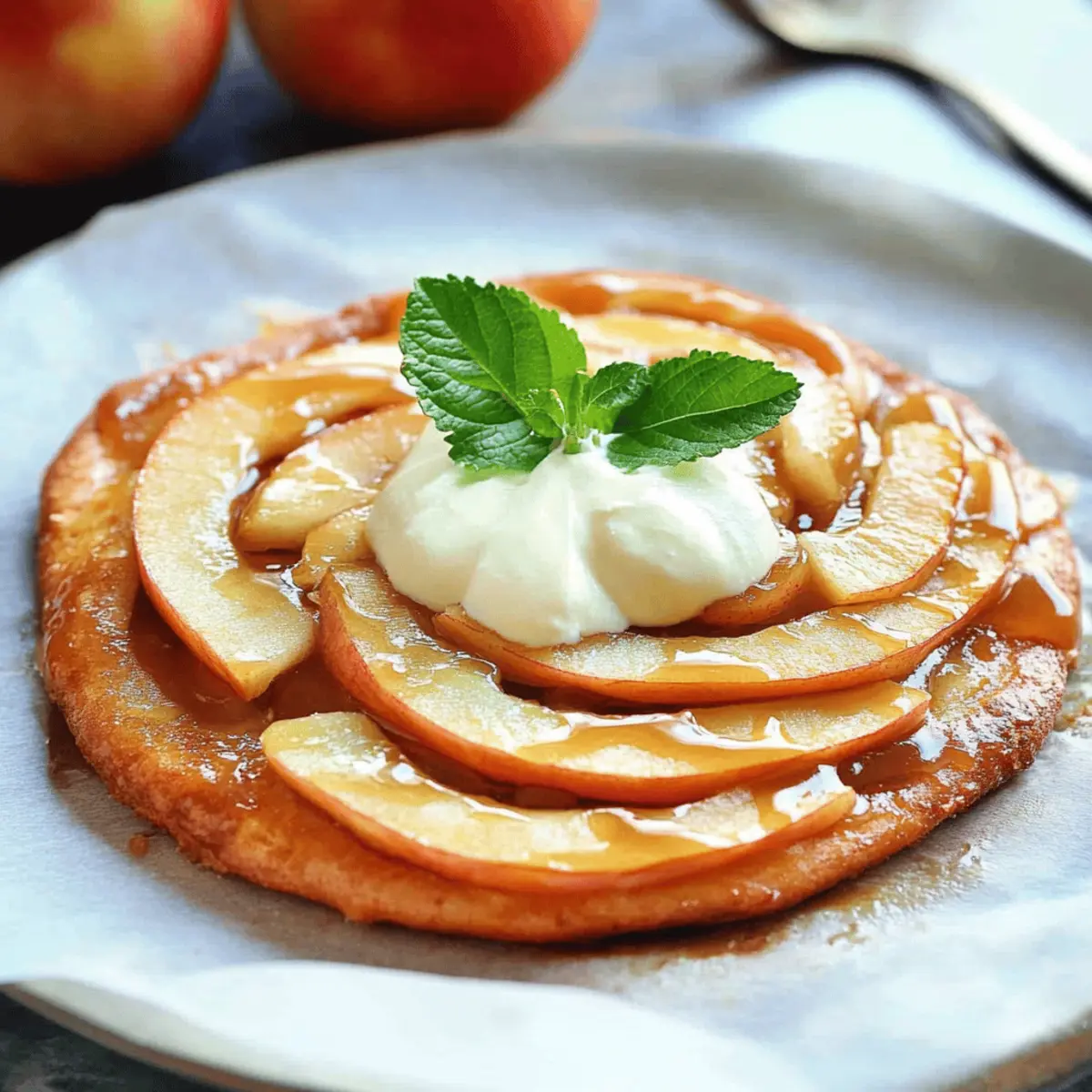 Caramel Apple Slices