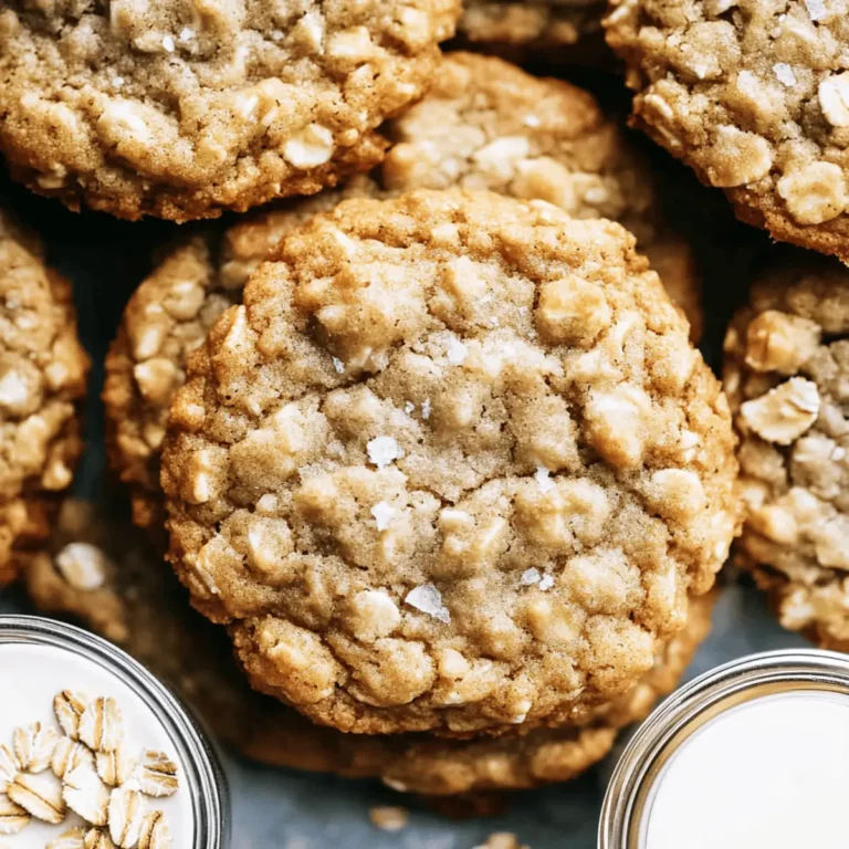 Buttery Oatmeal Cookies