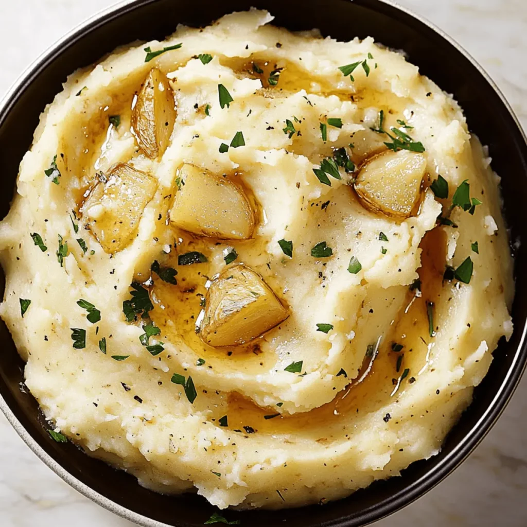 Roasted Garlic Mashed Potatoes