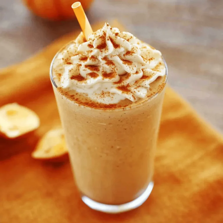 Pumpkin Pie Frappuccino