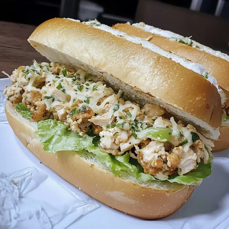 Chopped Chicken Ranch Sandwich