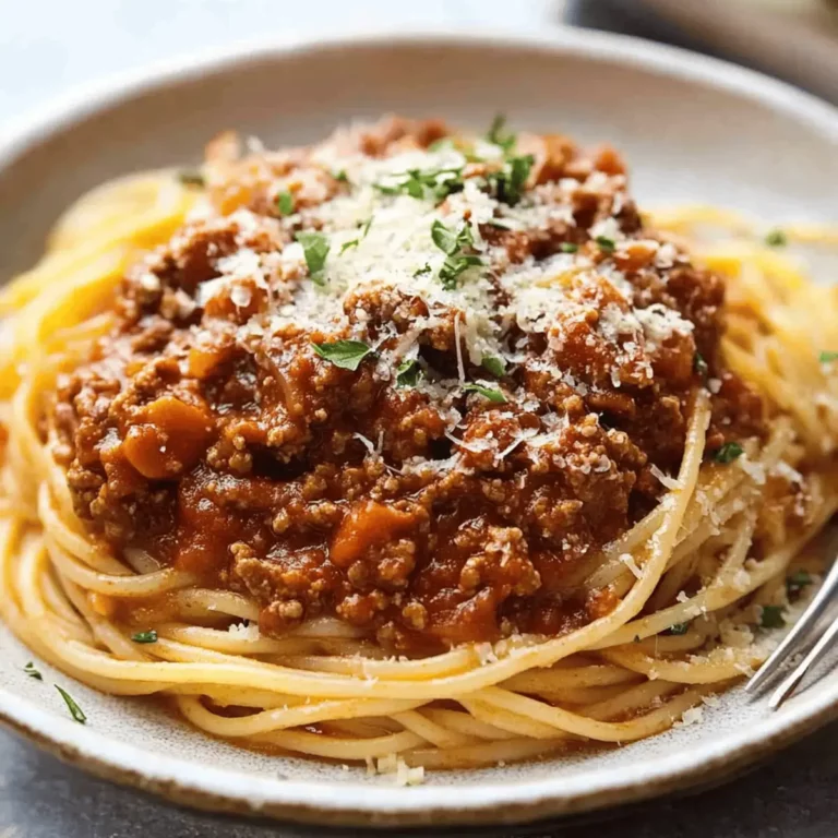 Spaghetti Bolognese