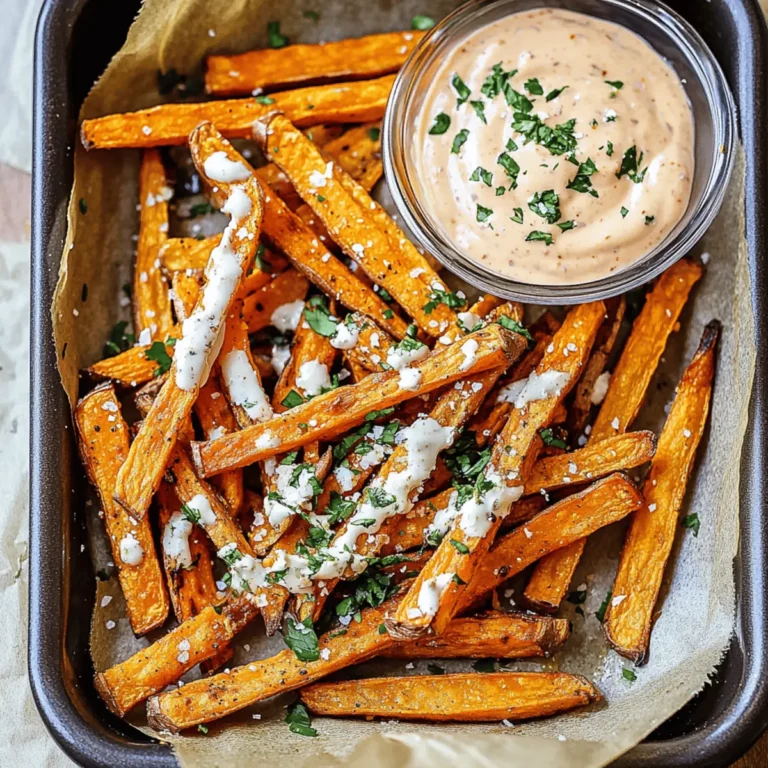 Sweet Potato Fries with Chipotle Mayo