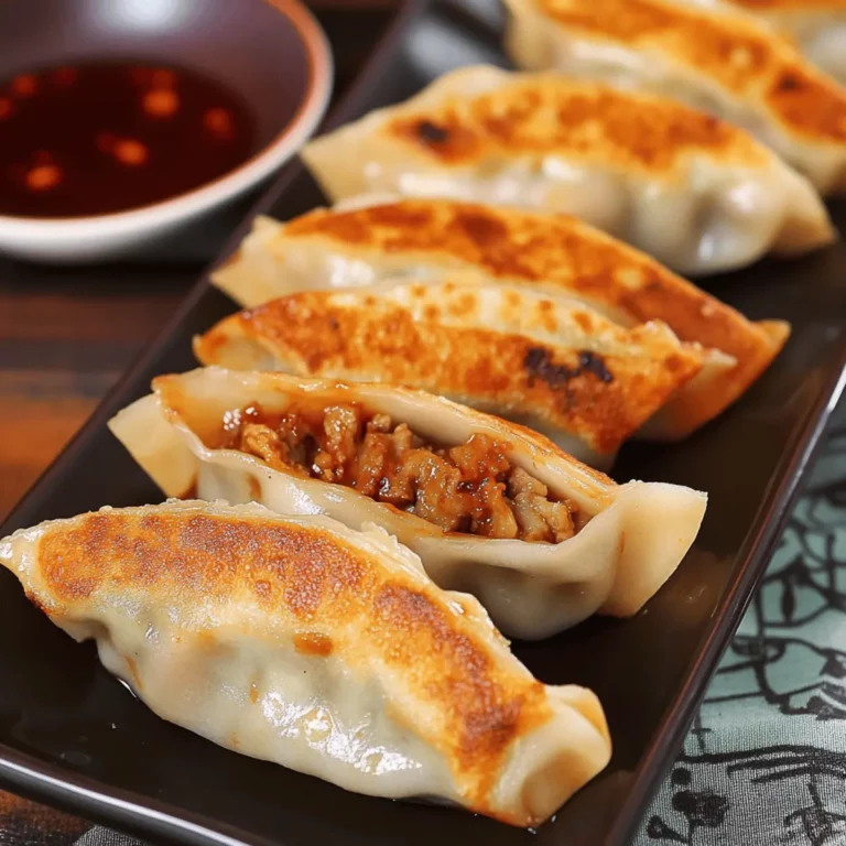 Spicy Beef Dumpling Rolls