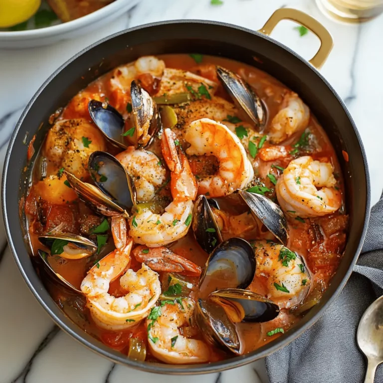 Coastal Comfort Seafood Stew