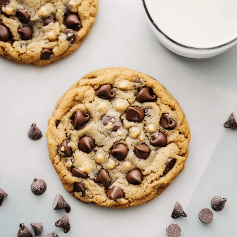 The Best Single-Serve Chocolate Chip Cookie