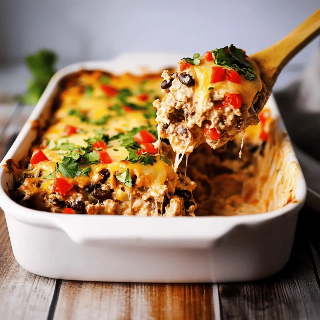 Creamy Burrito Casserole