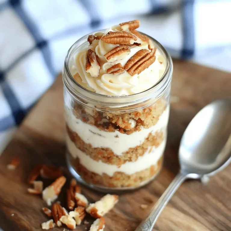 Carrot Cake in a Jar